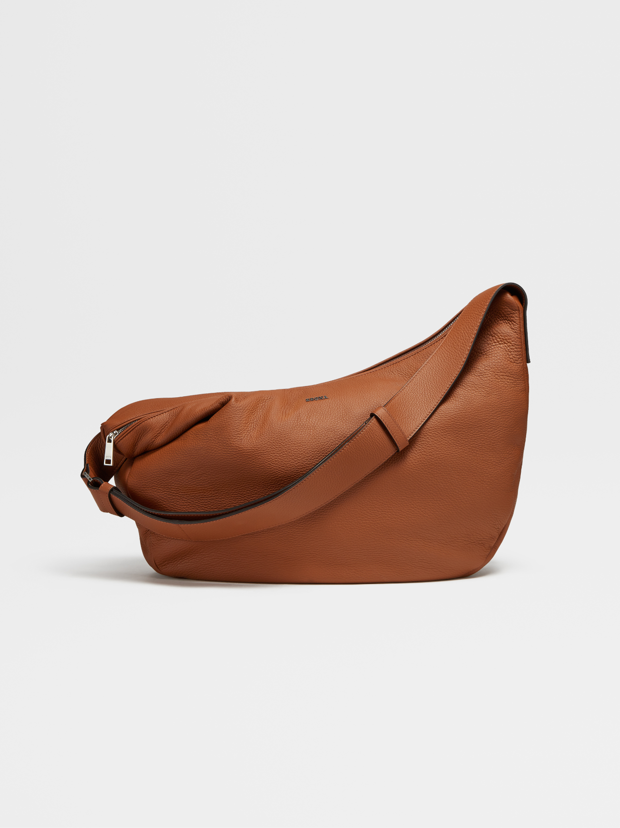 Bolso Hobo en Piel de Venado Color Foliage